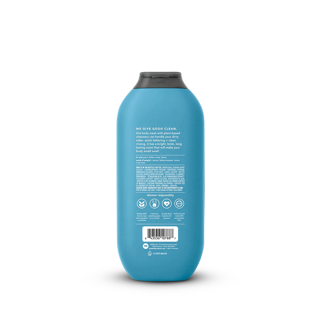 Body Wash Method Men Glaciar + Granite 532 ml