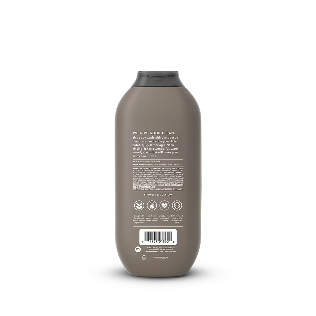 Body Wash Method Men Cedar + Cypress 532 ml