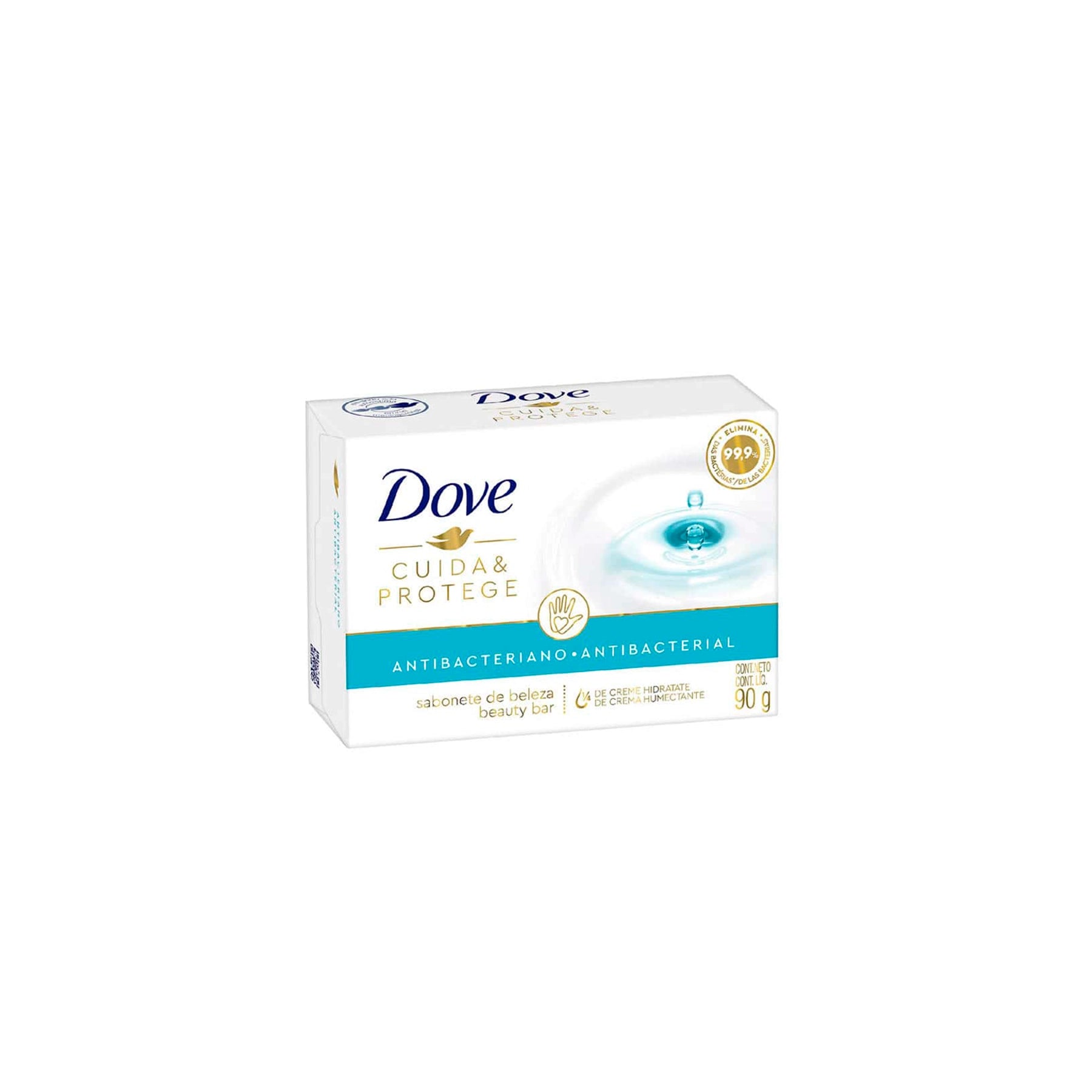 Jabon en Barra Dove Antibacterial 90g