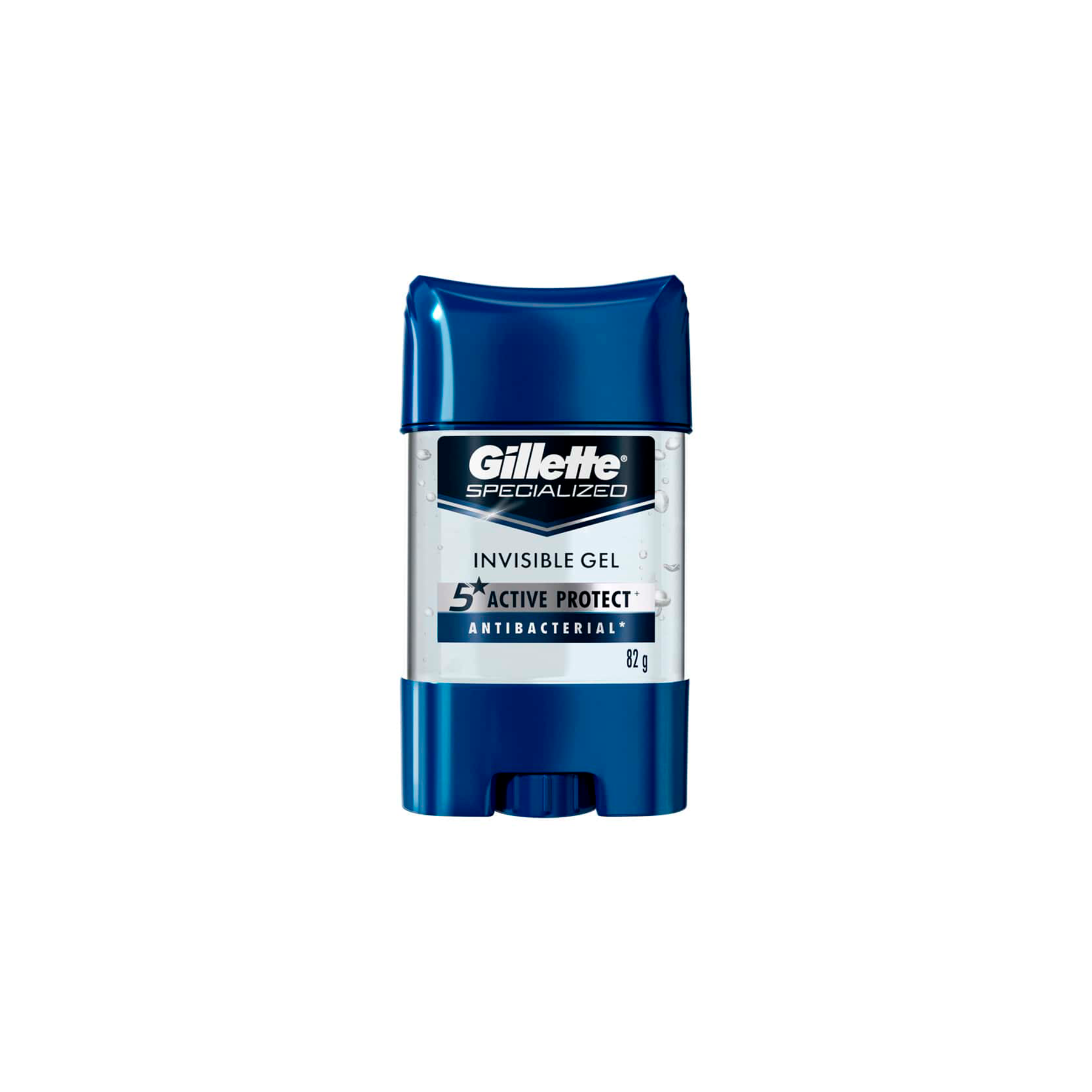 Desodorante barra en gel gillette Specialized – 5★ Active Protect Antibacterial 82g