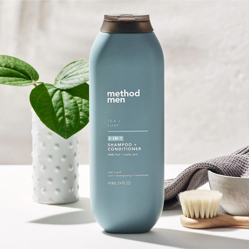 2 en 1 Method Men Sea +Surf 414 ml para cuidado capilar | Shotty Perú