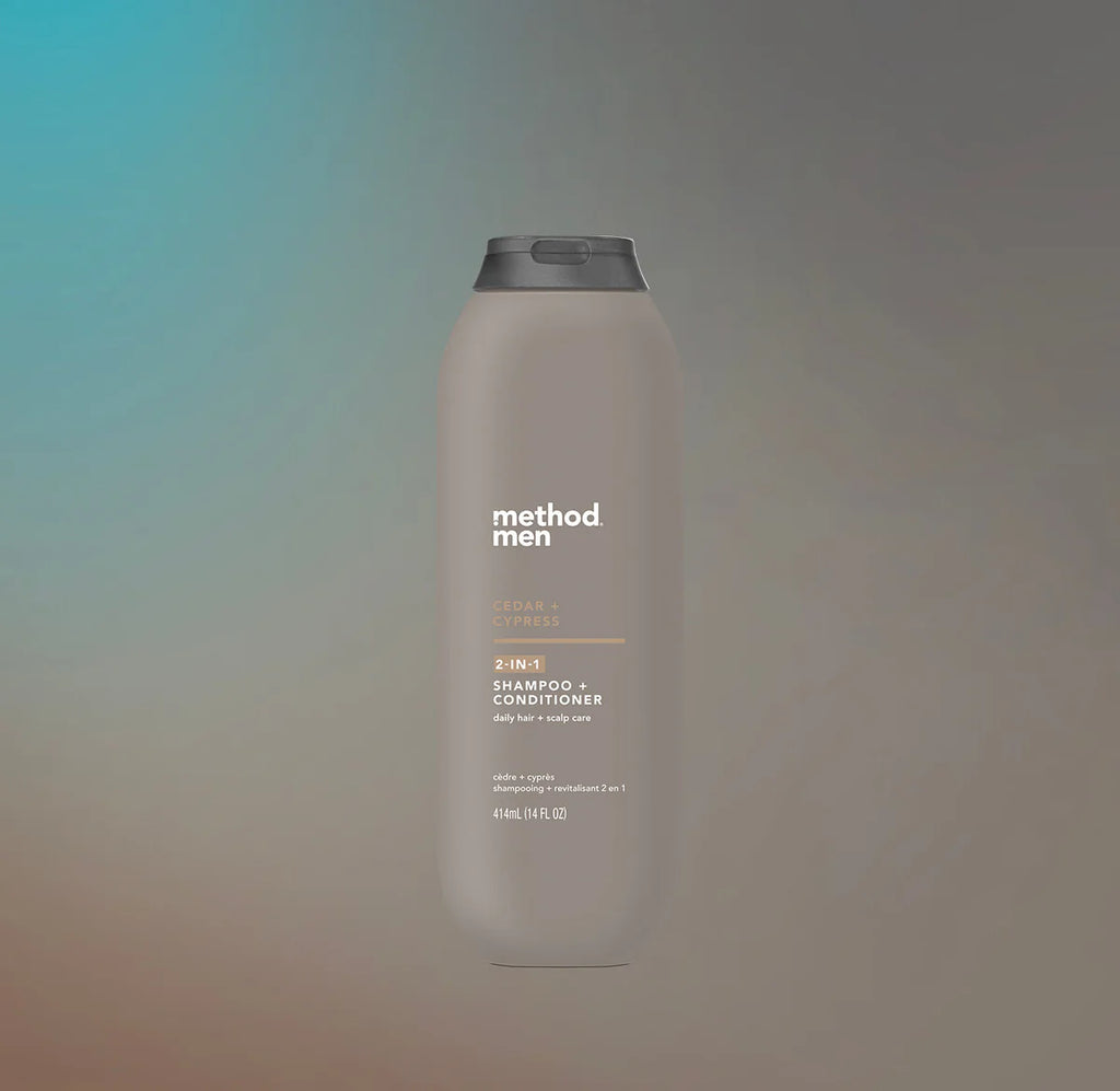 2 en 1 Method Men Cedar + Cypress 414 ml (Champú + Acondicionador)