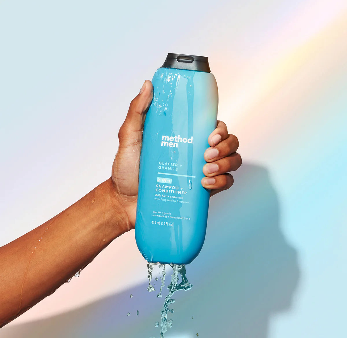 2 en 1 Method Men Glaciar + Granite 414 ml )Champú + acondicionador)