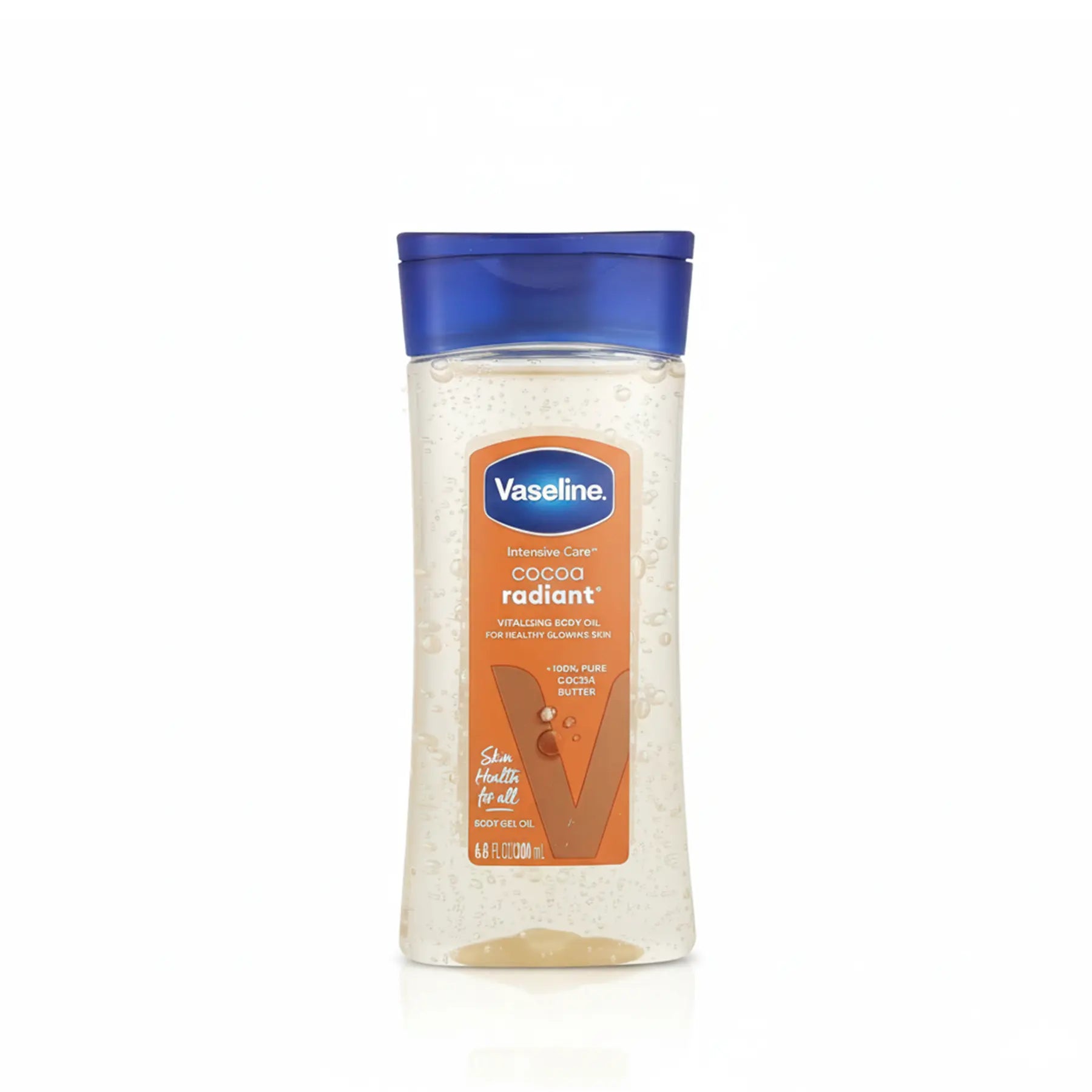 Body Oil Vaseline Cocoa Radiant 200 ml.