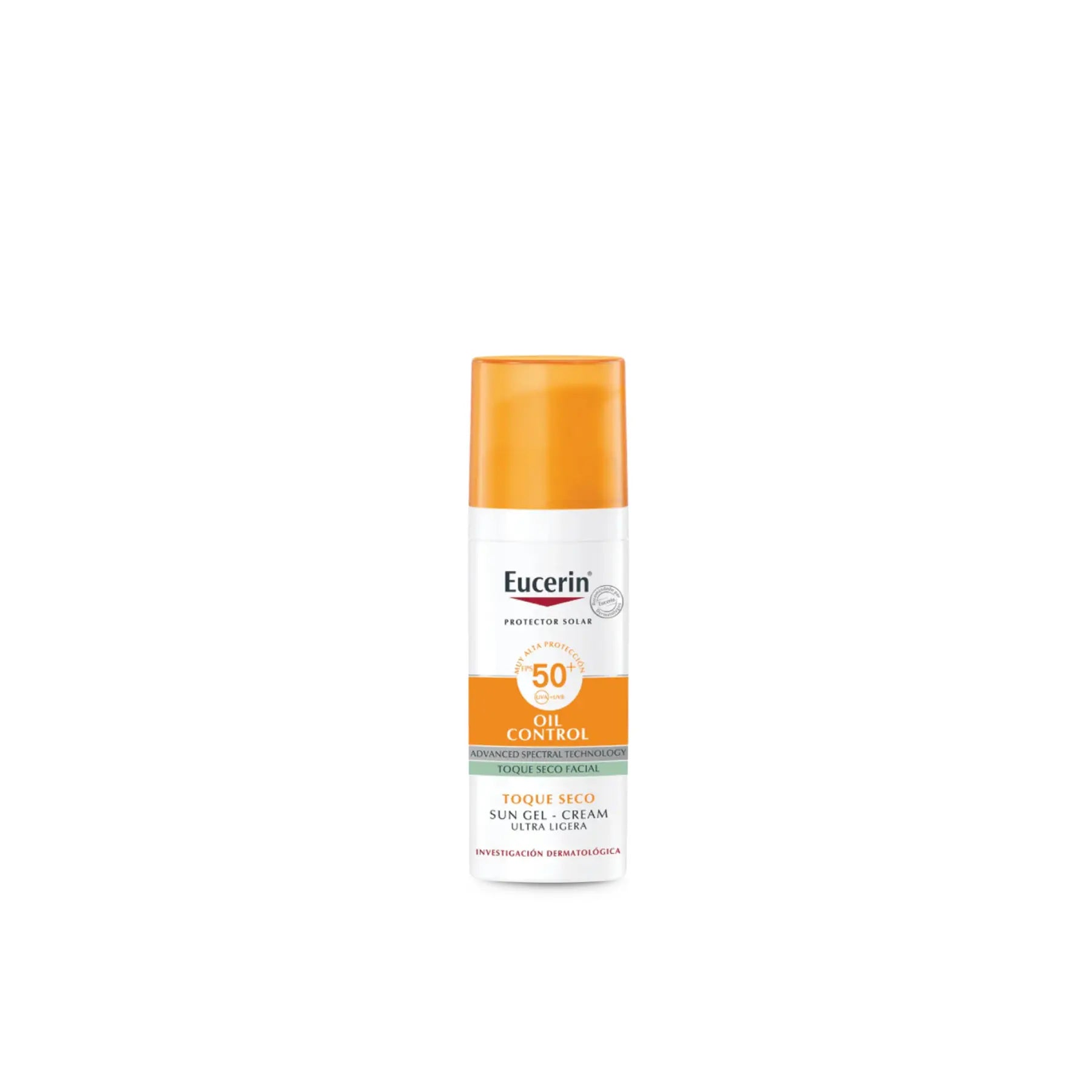 Protector Solar Facial en Gel Crema Eucerin Oil Control FPS50+ 50 ml