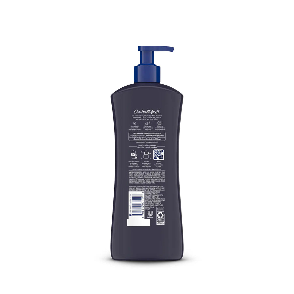 Body Lotion Vaseline Men Cooling Hydration 600 ml.