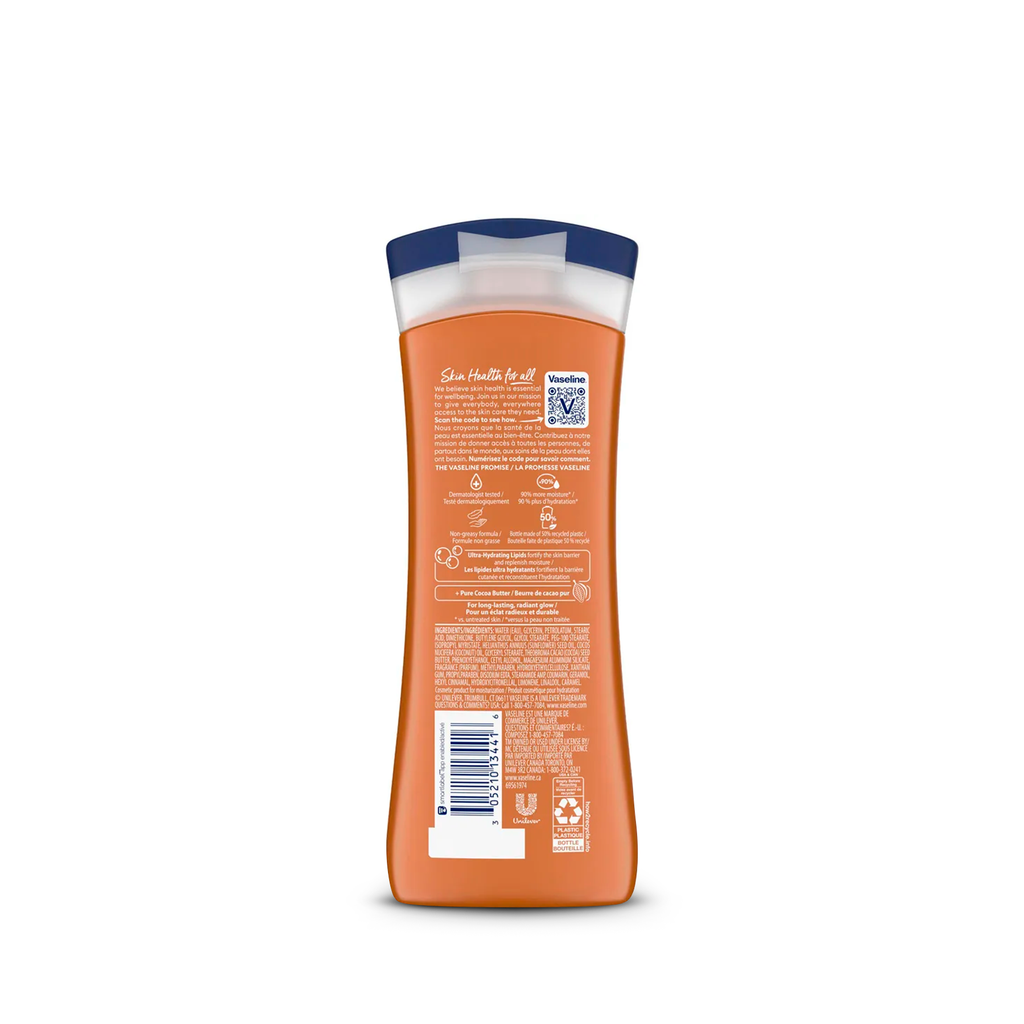Body Lotion Vaseline Cocoa Radiant 295 ml