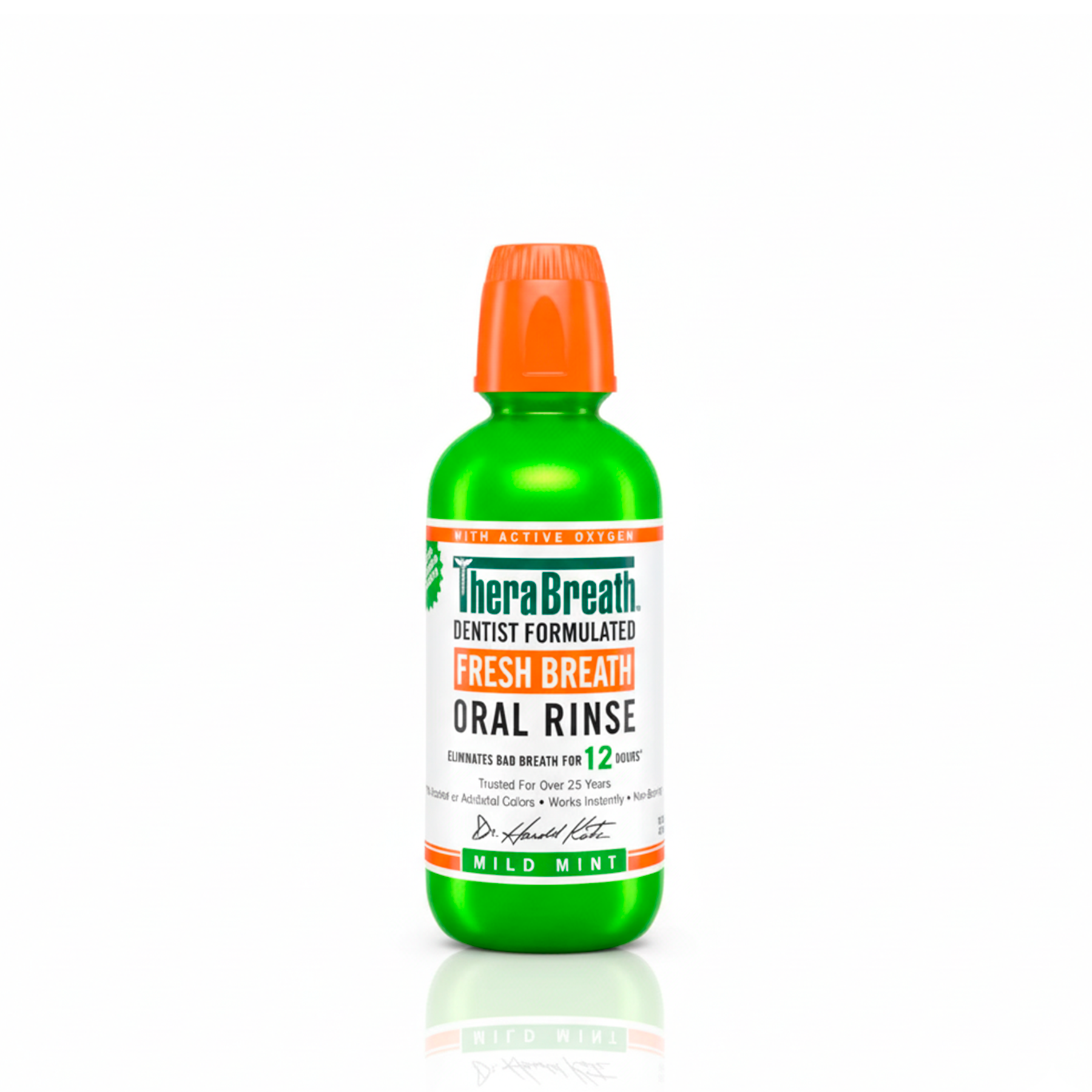Enjuague Bucal Thera Breath  Mild Mint 474 ml