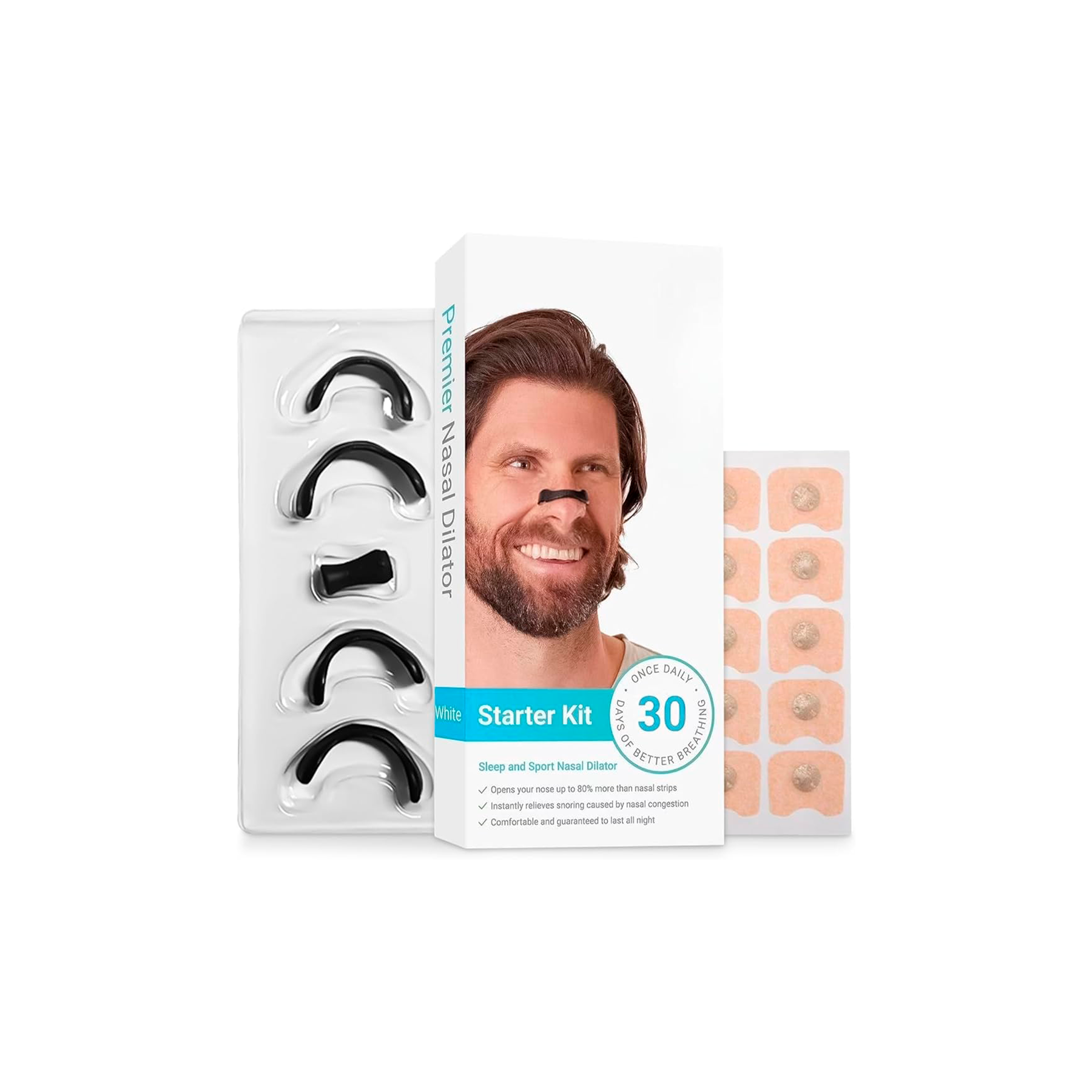 Dilatadores nasales 60 piezas