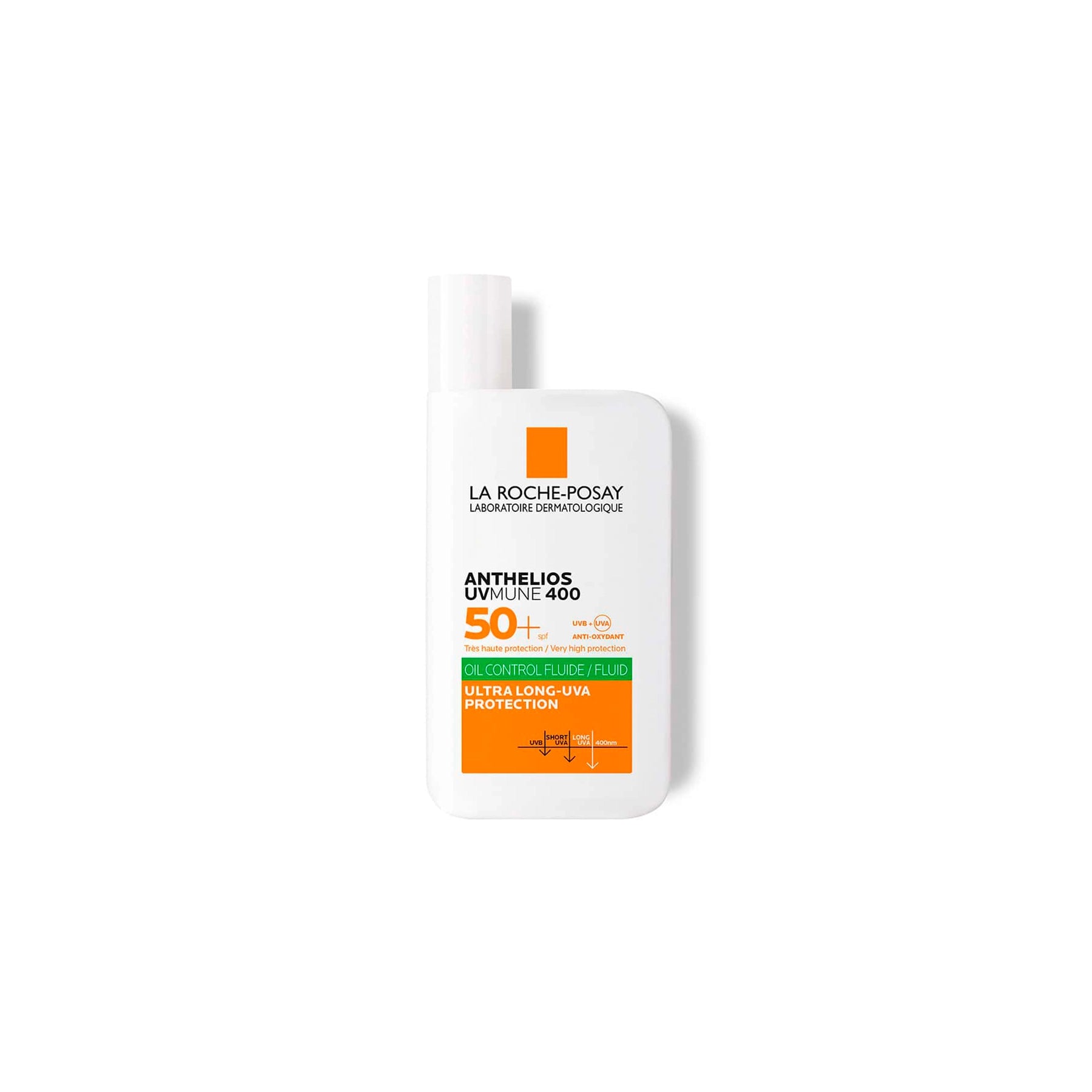 Protector Solar Facial La Roche Posay UVMune 400 Oil Control Fluido Invisible FPS 50+ 50ml