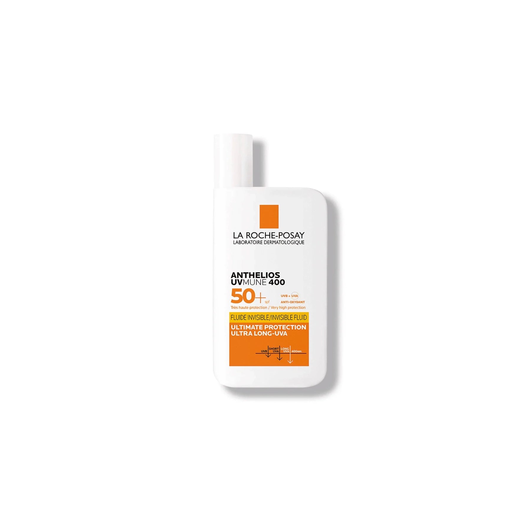 Protector Solar Facial  La Roche Posay Anthelios UVMune 400 Fluido Invisible FPS 50+ 50ml
