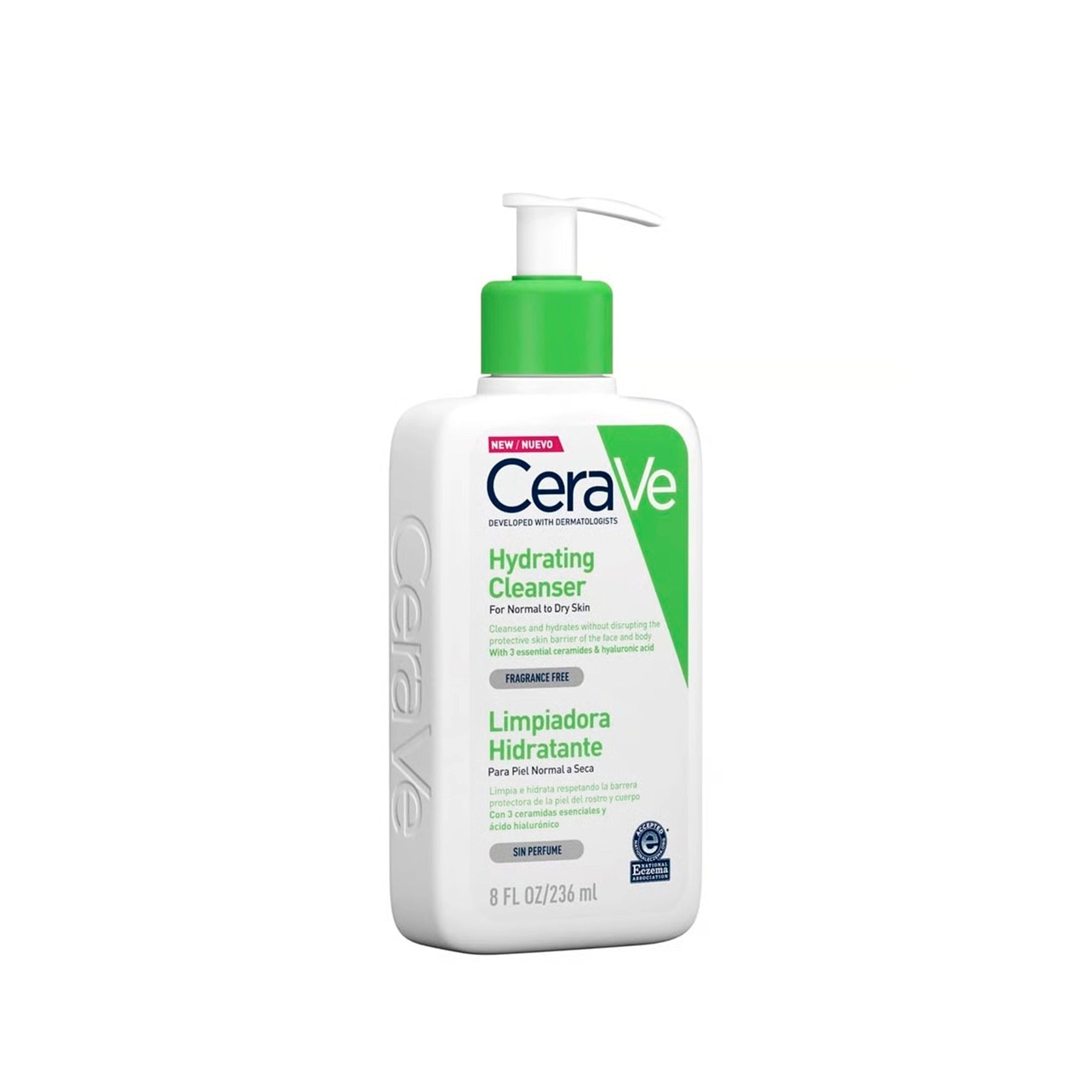 Limpiador Hidratante CeraVe Piel Normal a Seca 236 ml