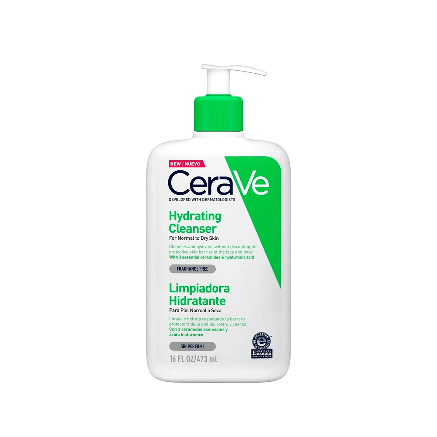 Limpiador Hidratante CeraVe Piel Normal a Seca 473 ml