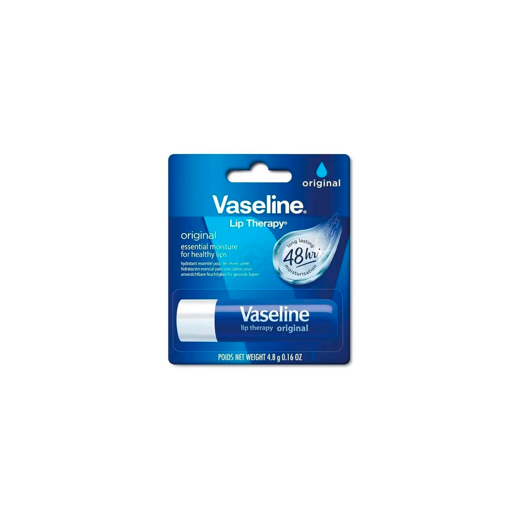 Bálsamo Labial vaseline Lip therapy original 4.8g