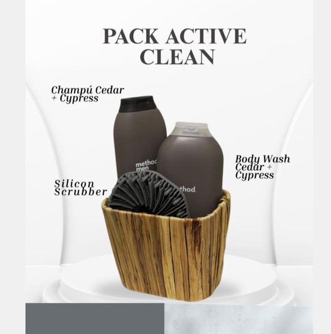 Pack active clean