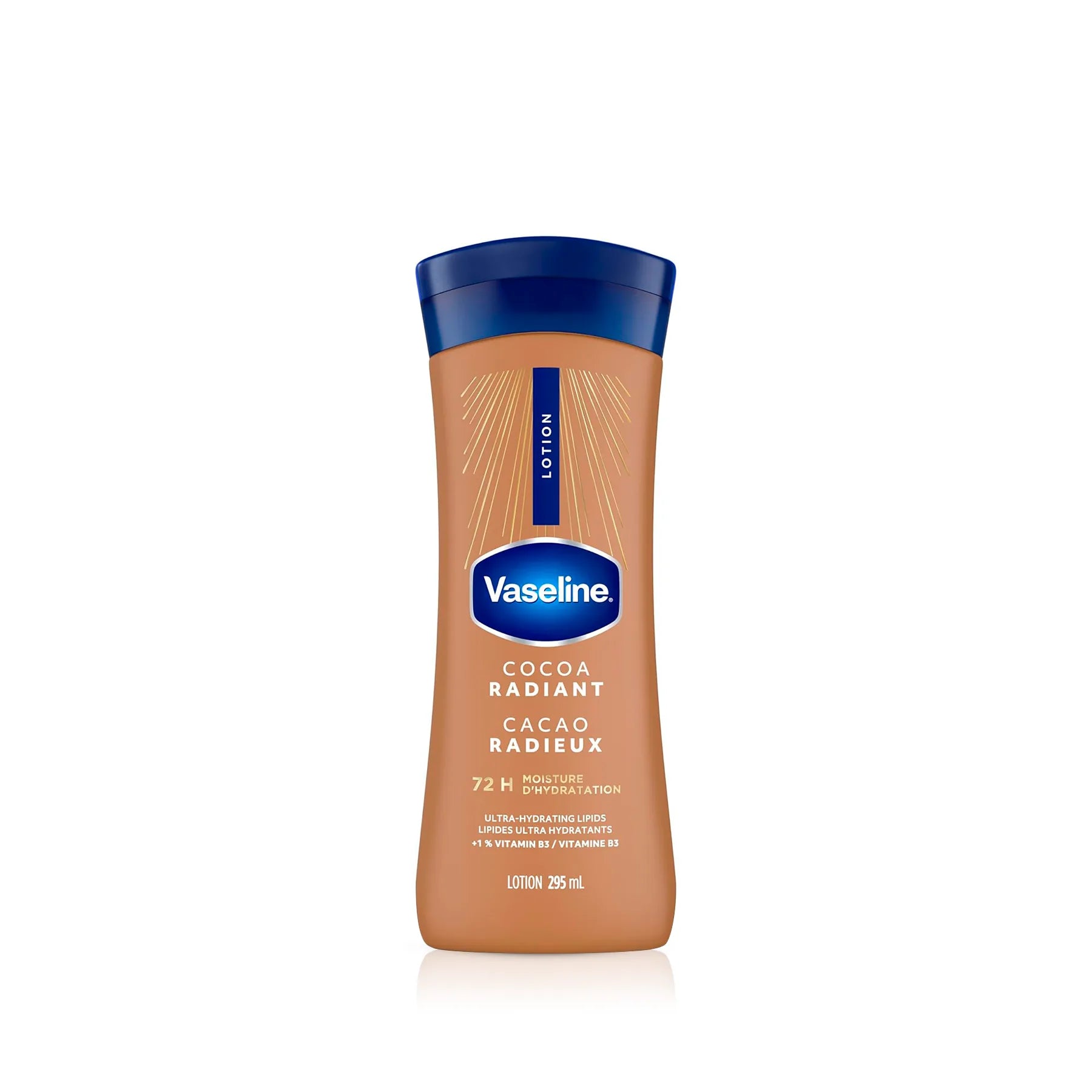 Body Lotion Vaseline Cocoa Radiant 295 ml