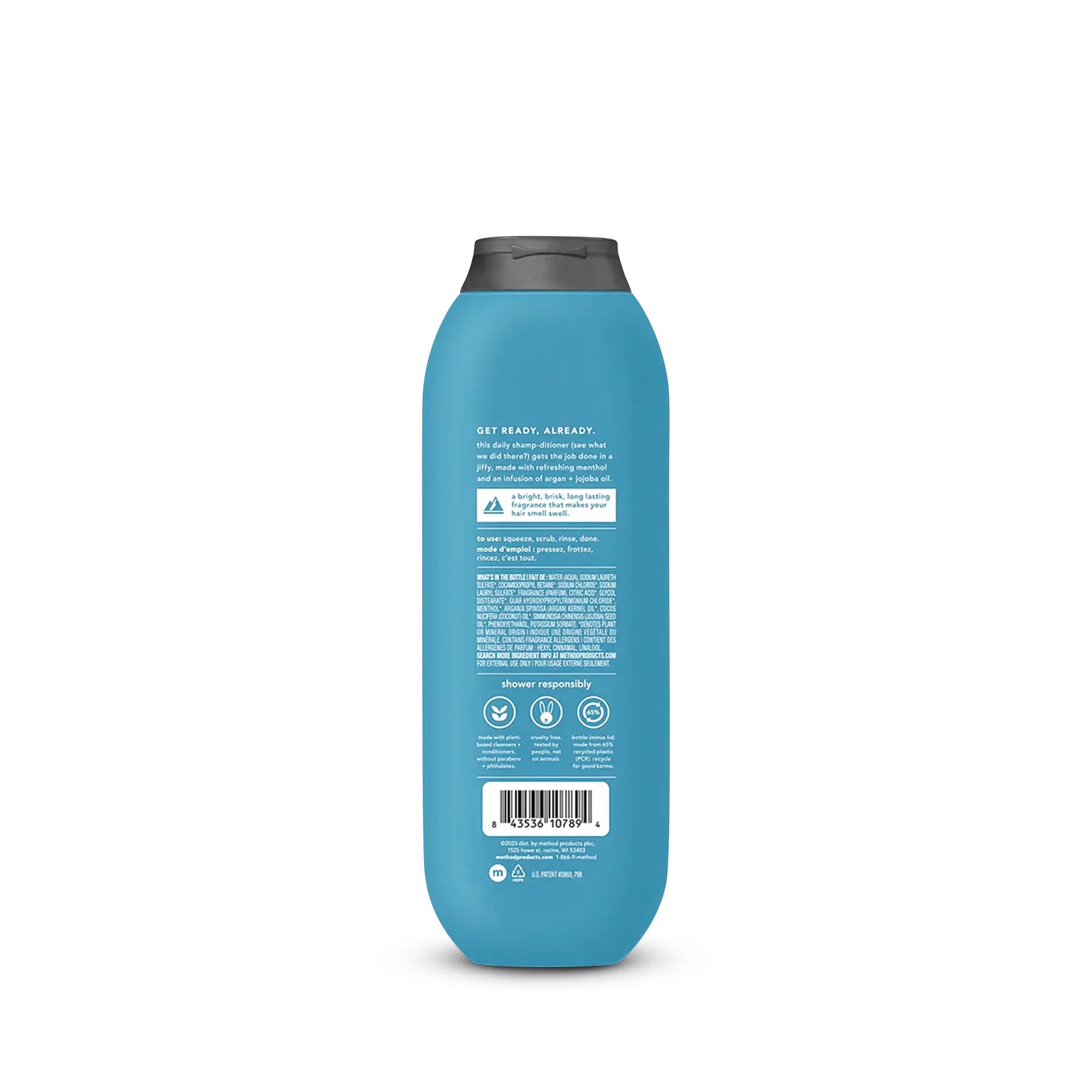 2 en 1 Method Men Glaciar + Granite 414 ml )Champú + acondicionador)